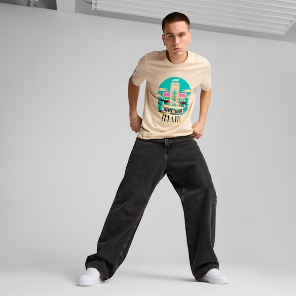 F1® Miami Men's Tee, Alpine Snow, extralarge