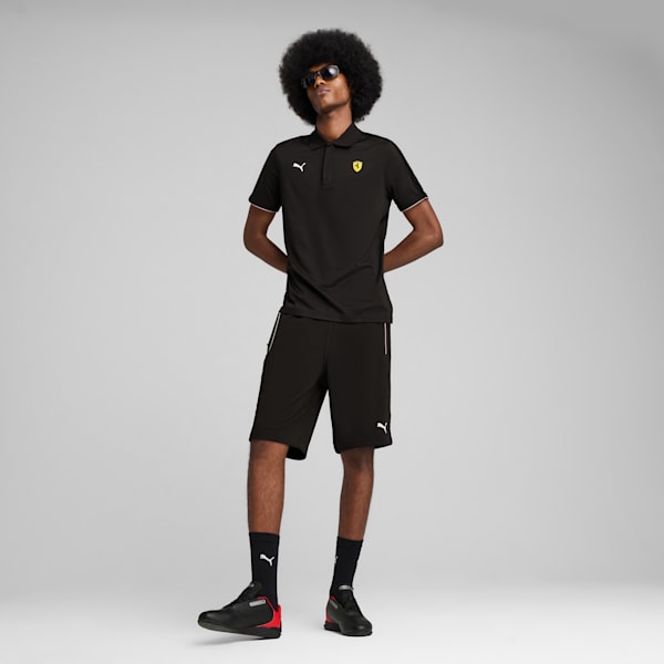 メンズ フェラーリ レース クラウドスパン 半袖 ポロシャツ, PUMA Black, extralarge-JPN