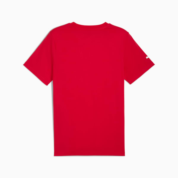 Scuderia Ferrari Race Tonal Big Shield Men's Tee, Rosso Corsa, extralarge