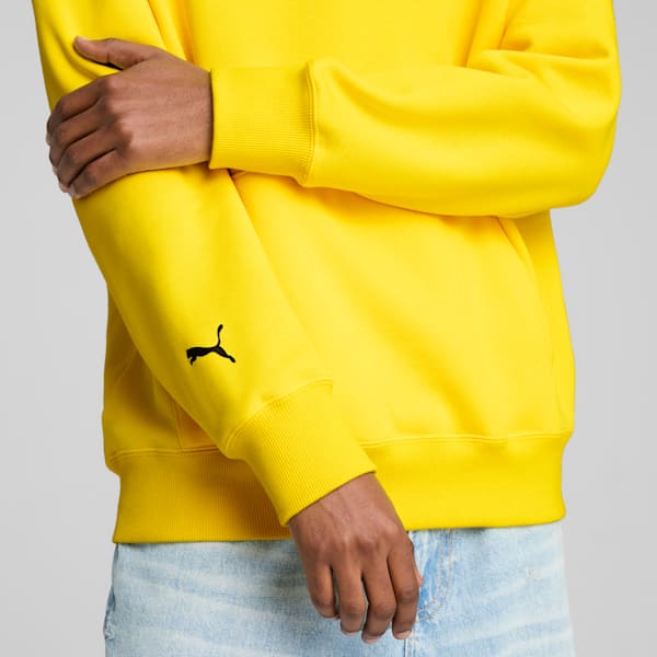 Scuderia Ferrari Race Big Shield Men's Hoodie, Speed Yellow, extralarge