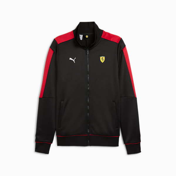 Scuderia Ferrari Race Men's MT7 Jacket, PUMA Black, extralarge