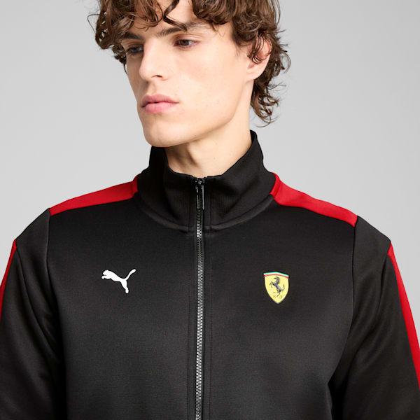 Chamarra de la Scuderia Ferrari Race MT7 para hombre, PUMA Black, extralarge