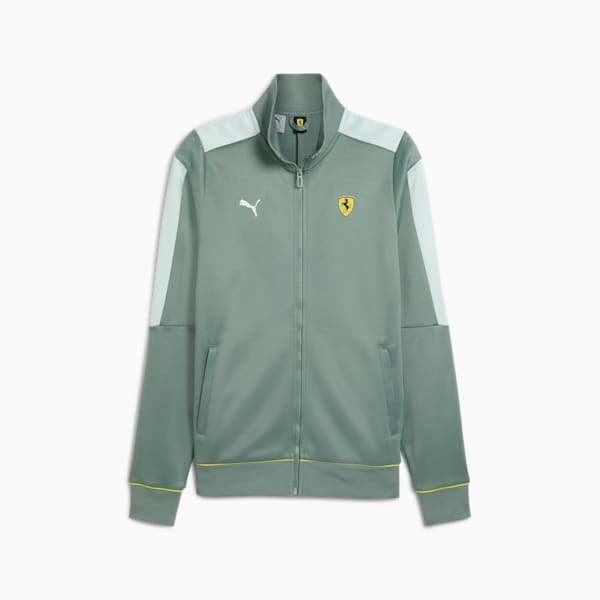 Scuderia Ferrari Race Men's MT7 Jacket, Green Moon, extralarge