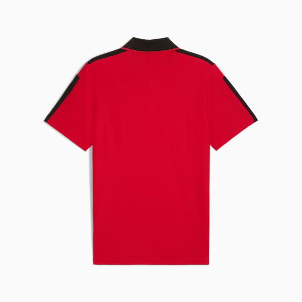 Playera polo Scuderia Ferrari HP Race MT7 para hombre, Rosso Corsa, extralarge