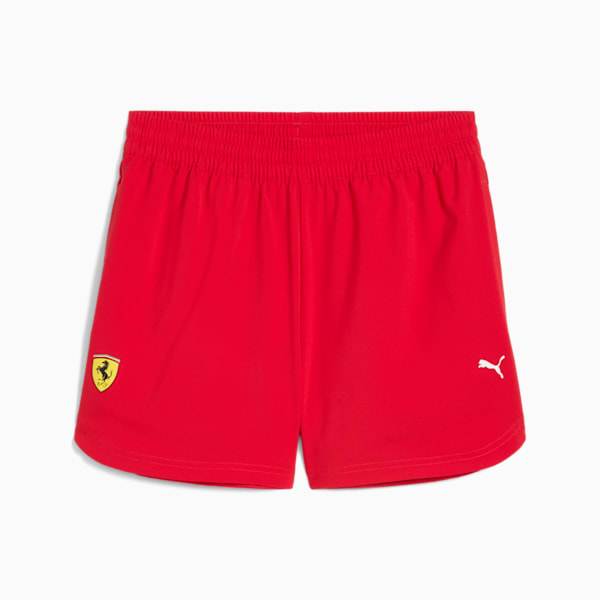 Shorts Scuderia Ferrari Race para mujer, Rosso Corsa, extralarge