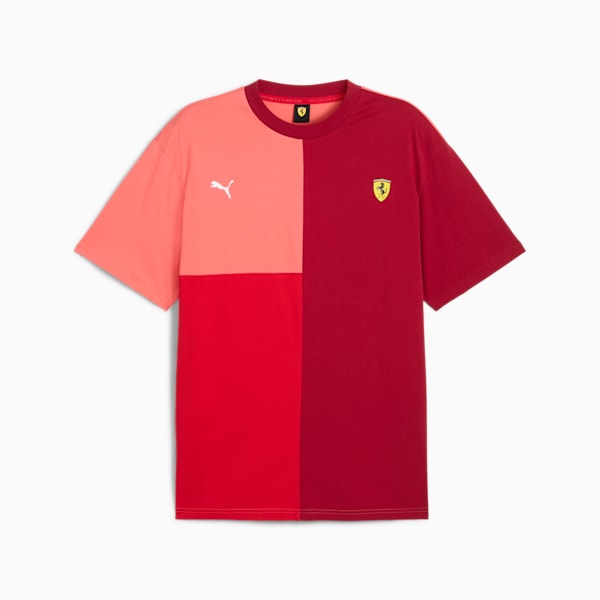 T-shirt style de vie Scuderia Ferrari Race Homme, Rosso Corsa, extralarge