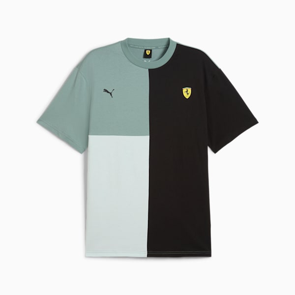 Scuderia Ferrari Race Men's Lifestyle Tee, Green Moon, extralarge