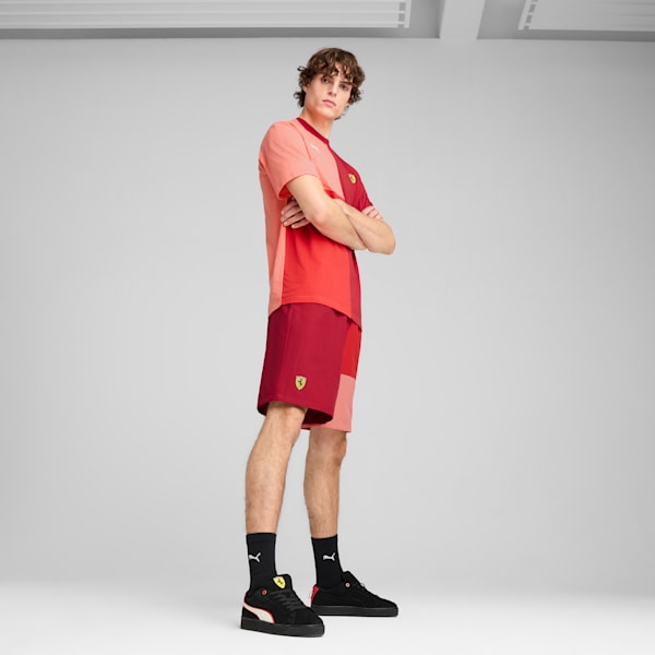 Pants cortos Scuderia Ferrari Race Lifestyle para hombre, Rosso Corsa, extralarge