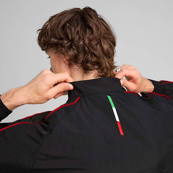 メンズ フェラーリ レース T7 オーバーサイズ ジャケット, PUMA Black, extralarge-JPN