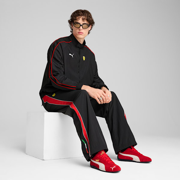 メンズ フェラーリ レース T7 オーバーサイズ ジャケット, PUMA Black, extralarge-JPN