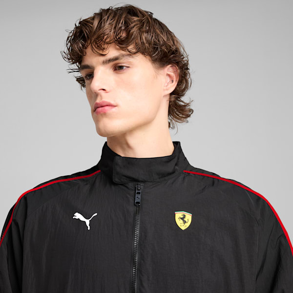 メンズ フェラーリ レース T7 オーバーサイズ ジャケット, PUMA Black, extralarge-JPN