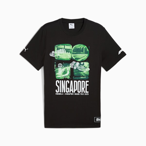 F1® Singapore Tee Unisex, PUMA Black, extralarge
