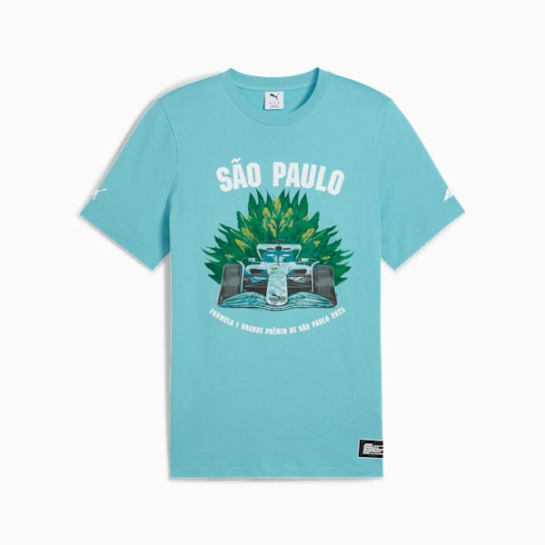 Formula 1® Brazil Tee, Aqua, extralarge