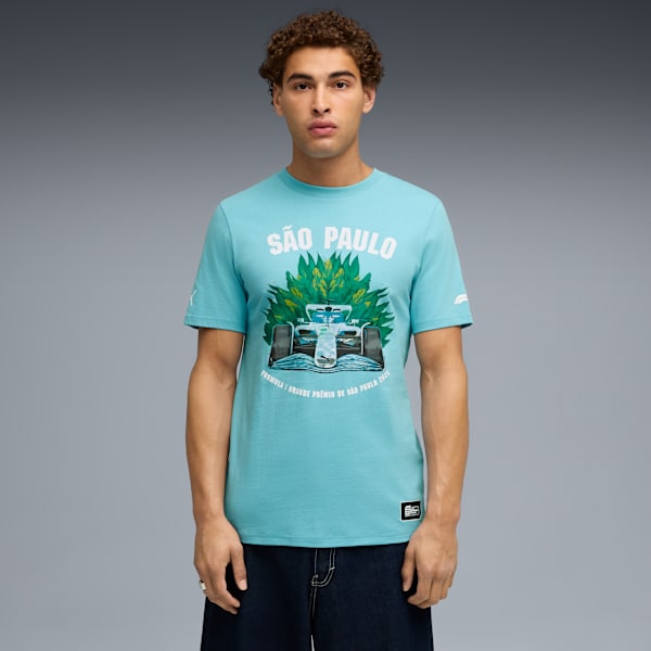 Formula 1® Brazil Tee, Aqua, extralarge