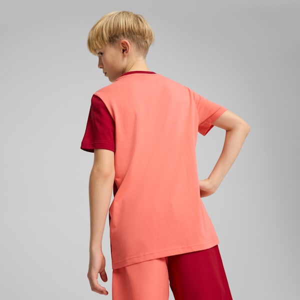 Scuderia Ferrari Race Big Kids' Lifestyle Tee, Rosso Corsa, extralarge