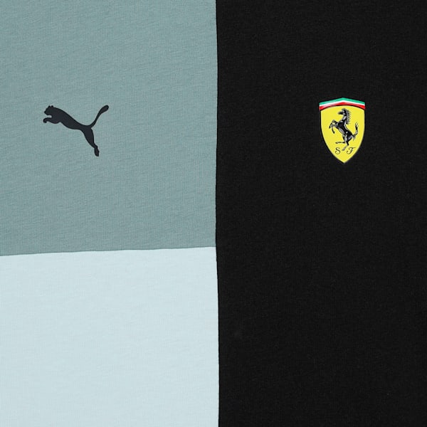 Scuderia Ferrari Race Lifestyle Youth Motorsport Tee, Green Moon, extralarge-IND