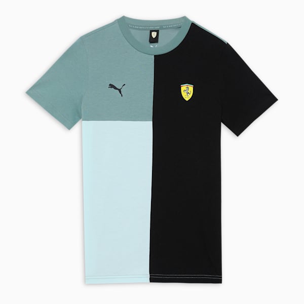 Scuderia Ferrari Race Lifestyle Youth Motorsport Tee, Green Moon, extralarge-IND