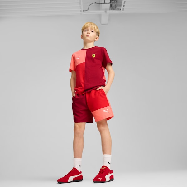 Short para niños grandes Lifestyle Scuderia Ferrari Race, Rosso Corsa, extralarge