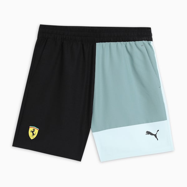 Scuderia Ferrari Race Lifestyle Youth Motorsport Shorts, Green Moon, extralarge-IND