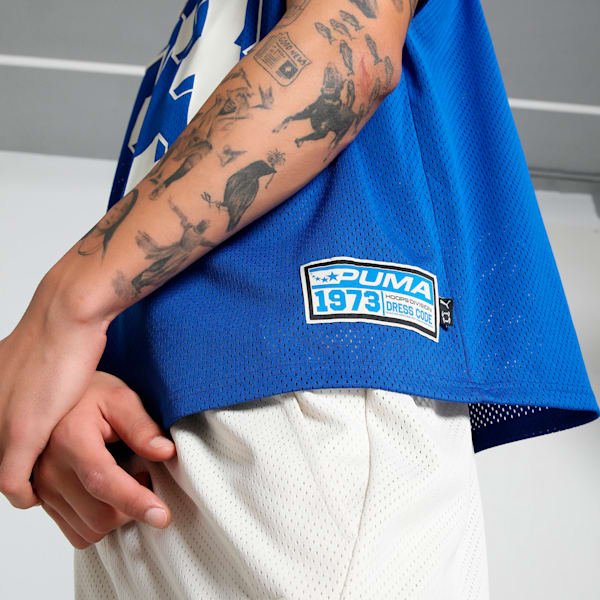 Dress Code Men's Football-Inspired Jersey, Vivid Blue, extralarge-IND