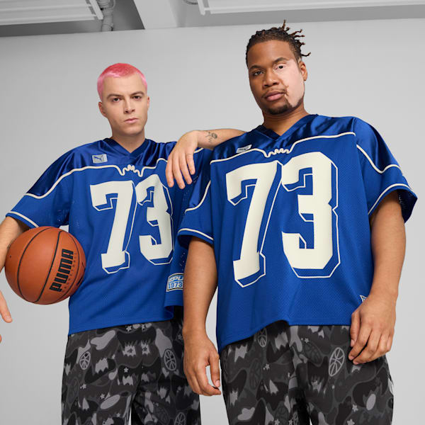 Dress Code Men's Football Jersey, Vivid Blue, extralarge