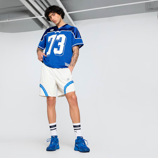 Dress Code Men's Football-Inspired Jersey, Vivid Blue, extralarge-IND