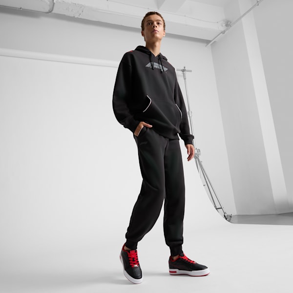 F1® ESS+ Men's Relaxed Hoodie, PUMA Black, extralarge
