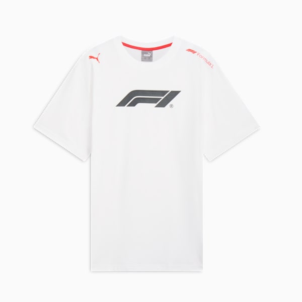 Formula 1® ESS+ Men's Relaxed Tee, PUMA White, extralarge