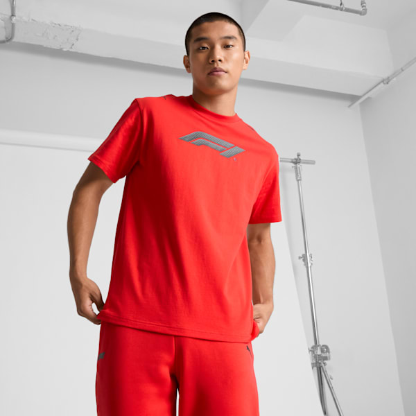 Formula 1® ESS+ Men's Relaxed Tee, Pop Red, extralarge