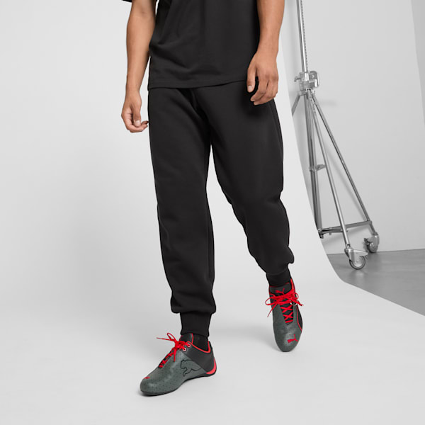 Puma black shoes mens joggers sales
