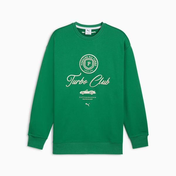 Sudadera Porsche Legacy Lifestyle para hombre, Archive Green, extralarge
