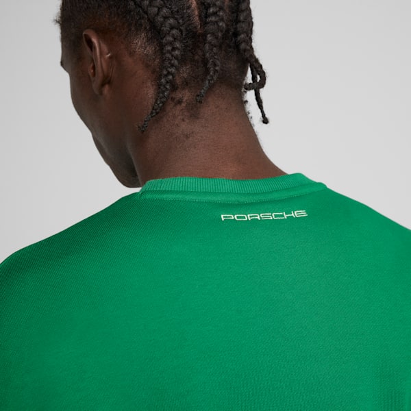 Playera Porsche Legacy Lifestyle para hombre, Archive Green, extralarge