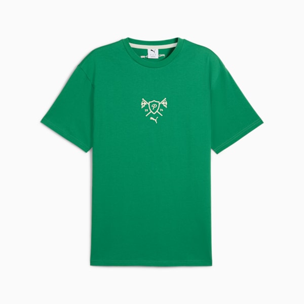Porsche Legacy Lifestyle Men's Graphic Tee, Archive Green, extralarge