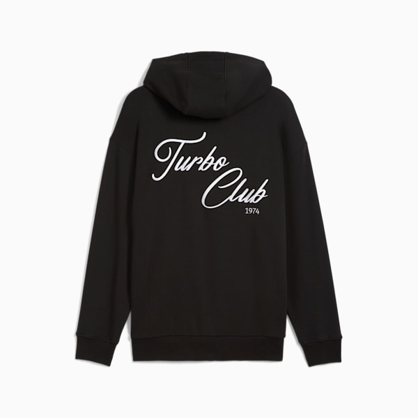 Sudadera con gorro Porsche Legacy para hombre, PUMA Black, extralarge