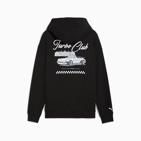 Sudadera con capucha Porsche Legacy para hombre, PUMA Black, extralarge