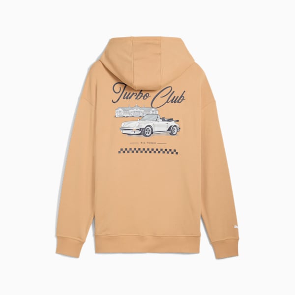 Sudadera con capucha Porsche Legacy para hombre, Warm Beige, extralarge