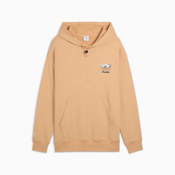 Sudadera con capucha Porsche Legacy para hombre, Warm Beige, extralarge