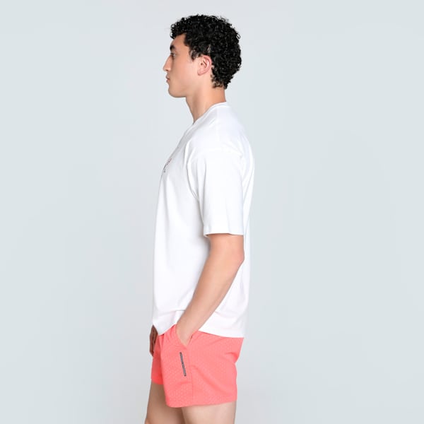Porsche Legacy Graphic Men's Oversized Motorsport Tee, PUMA White, extralarge-IND