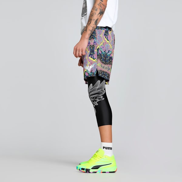 Melo Alien Skins 2-in-1 Men's Oversized Basketball Tights, PUMA Black, extralarge-IND