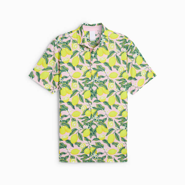 PUMA x ARNOLD PALMER Lemon Branch Polo Men, Pale Pink, extralarge-GBR