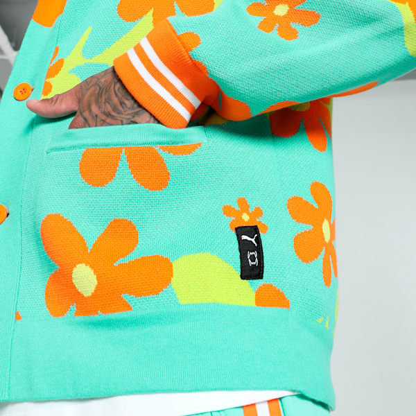 HOOPS x SCOOBY DOO Men's Basketball Sweater, Aquatic-Lime Smash-AOP, extralarge-IND