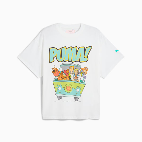 Playera para hombre PUMA HOOPS x SCOOBY DOO, PUMA White, extralarge
