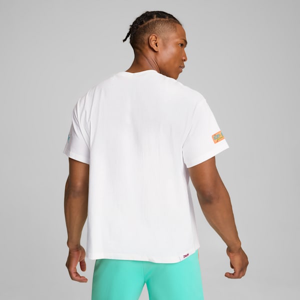 Playera para hombre PUMA HOOPS x SCOOBY DOO, PUMA White, extralarge