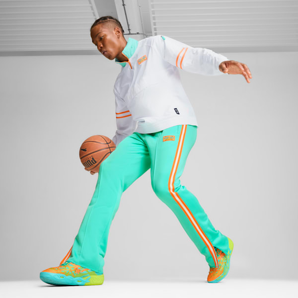 Hoops x SCOOBY DOO Men's Relaxed Fit Basketball Jacket, PUMA White, extralarge-IND