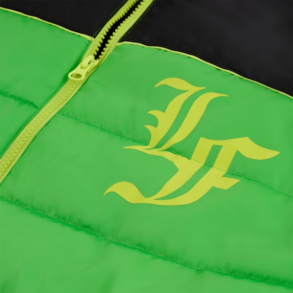 Chamarra PUMA x LAMELO BALL LaFrancé Assist para hombre, PUMA Green-Puma Black, extralarge