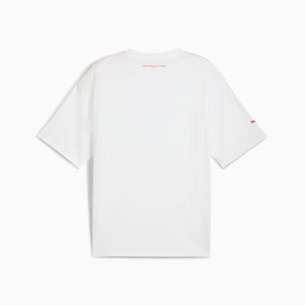 Porsche Legacy Men's Graphic Tee 3, PUMA White, extralarge