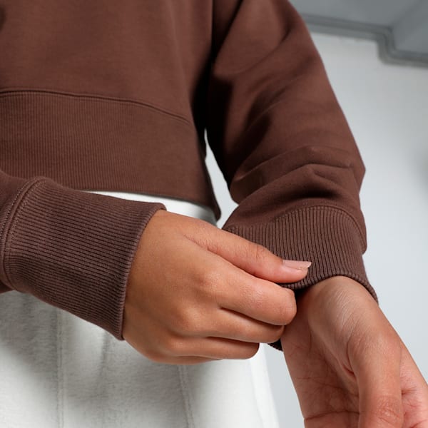 CLASSICS Artisanal Women's Relaxed Fit Hoodie, Espresso Brown, extralarge-IND