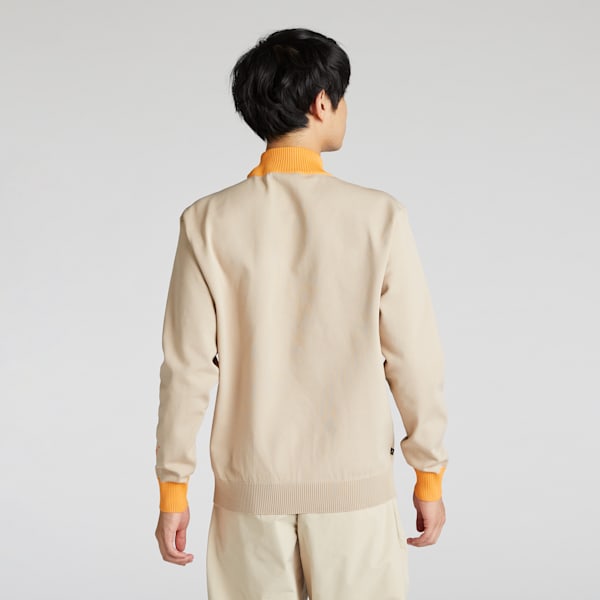 メンズ ゴルフ PC タートルネック CB ニット セーター, Alabaster, extralarge-JPN