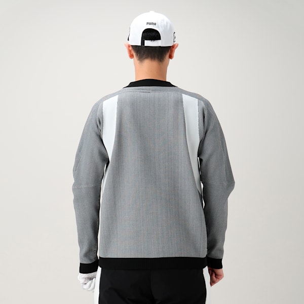 メンズ ゴルフ PF パフォーマンス リブ コンビ クルースウェット, PUMA Black, extralarge-JPN