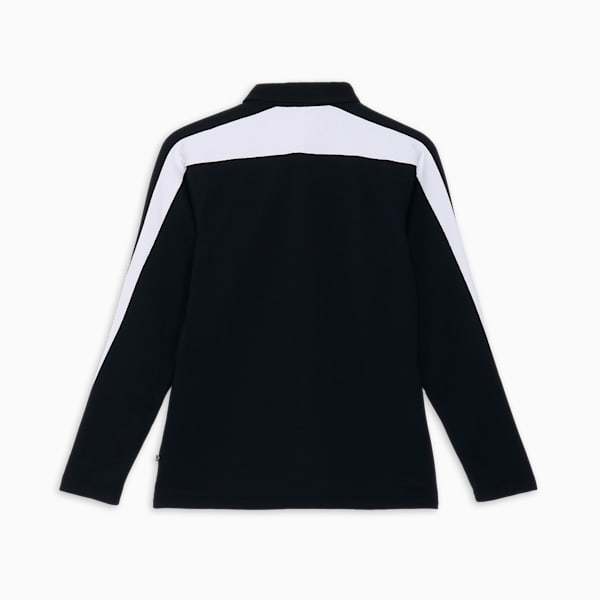 メンズ ゴルフ PF ストレッチ サーモ テーパード ライン 長袖 ポロシャツ, PUMA Black, extralarge-JPN